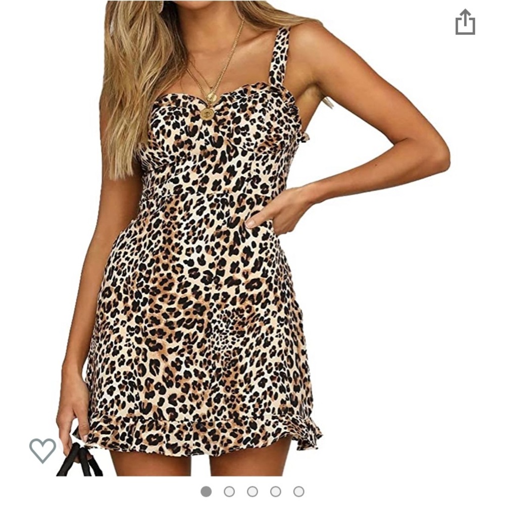 Leopard Mini Dress